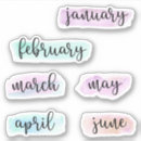 Search for months labels School