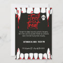Search for dark halloween invitations Fright night