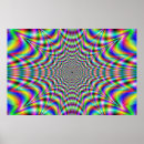 Search for optical illusions posters Funky
