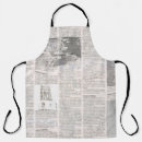 Search for old newspaper aprons Antique