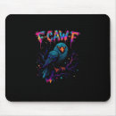 Search for bird quotes mousepads F caw f