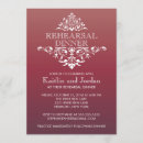 Search for red ombre invitations Modern