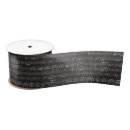 Search for music notes ribbon Black