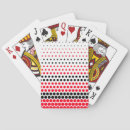 Search for red dot playing cards Modern