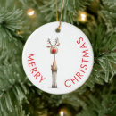 Search for whimsical reindeer ornaments Cute