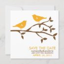 Search for love birds save the dates Engaged