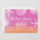 Recherche de seashell bridal shower invitations Dollar de sable