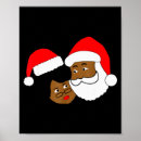 Search for black santa posters Mrs