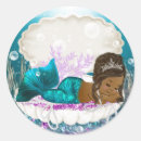 Search for african american girls stickers Mermaid