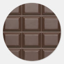 Recherche de chocolat foncé autocollants Nourriture