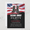 Search for military going away party invitations Deployment