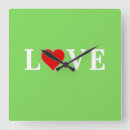 Search for lime green clocks Minimalist