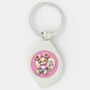 Recherche de ours nounours porteclés Rose