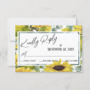 Search for sunflower rsvp cards Response