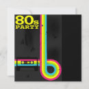Recherche de les années 1980 invitations Bande
