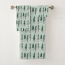 Search for pine trees bath towels Pattern