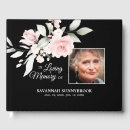 Search for funeral guest books Pink