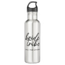 Search for bridesmaid water bottles Black and white