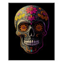 Search for neon skull art Dia de los muertos