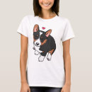 Search for tricolor corgi tshirts Trendy