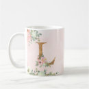 Search for watercolor monogram mugs Letter