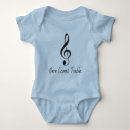 Search for musical notes baby clothes Band