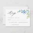 Search for light blue and white invitations Rsvp