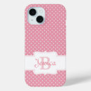Recherche de rose de point de polka coques Mignon