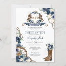 Search for cowgirl sweet 16 invitations Ranch