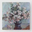 Recherche de impressionniste horloges Floral