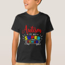 Search for my superpower is autism tshirts Aba therapist