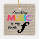 Search for music teacher ornaments Funny