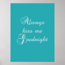 Recherche de bonne nuit posters Baiser