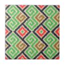 Search for tribal tiles Green