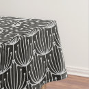 Search for black and white abstract tablecloths Minimalist
