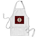 Search for plaid monogram aprons Scottish