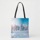Recherche de scène de neige sacs Nature