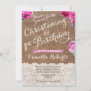 Search for autumn christening invitations Girl