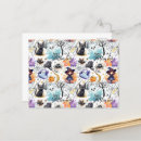 Search for halloween pattern postcards Ghost