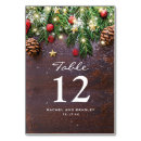 Search for wood table cards Rustic country