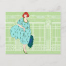 Recherche de dame fer cartes postales Vintage