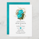 Search for turquoise engagement party invitations Teal