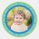 Recherche de anniversaire bleu et vert autocollants Boy