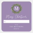 Search for monogram wreath stickers Greenery