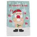 Search for naughty santa gift bags Cute