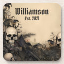 Search for gothic skull coasters Skulls