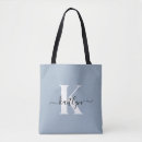 Search for dusty blue bags Initial