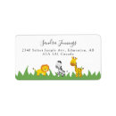 Search for monkey baby shower return address labels Cartoon