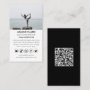 Recherche de moniteur cartes visite Code qr