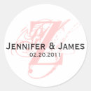 Recherche de z monogram autocollants Initiale